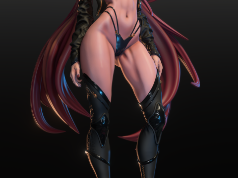 Cute Elf Model Cetak 3D