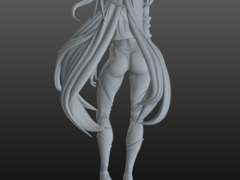 Cute Elf Model Cetak 3D