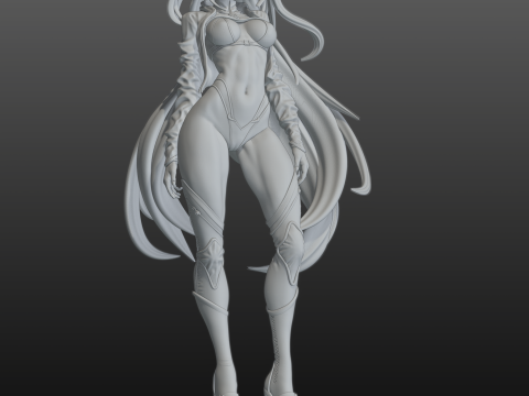 Cute Elf Model Cetak 3D