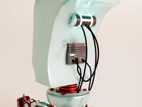 Medic Robot 3D Model