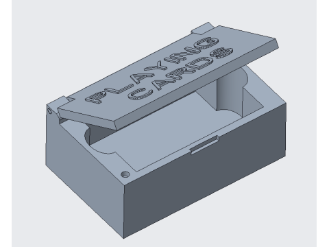 Minimalist Card Holder 3D Print Model