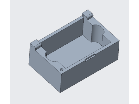Minimalist Card Holder 3D Baskı Modeli