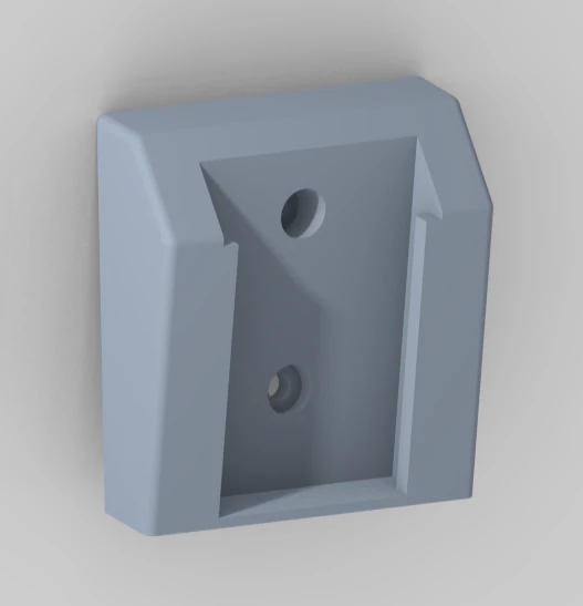 Parkside battery holder 20V team 3D Print Model .c4d .max .obj .3ds .fbx .stl .blend