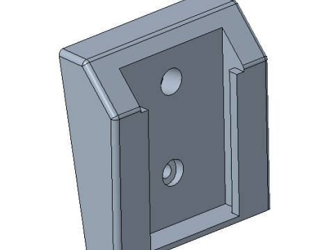 Parkside battery holder 20V team 3D-printmodel