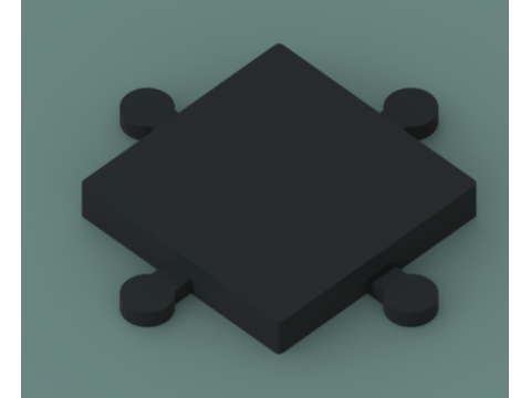 Puzzle magnetic Chess 3Dプリントモデル