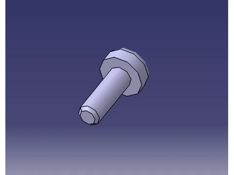 Schrauben 3D Druckmodell