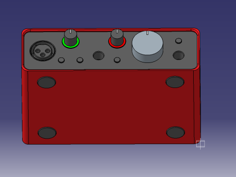 FocusRite Solo 3세대 오디오 카드 3D 모델