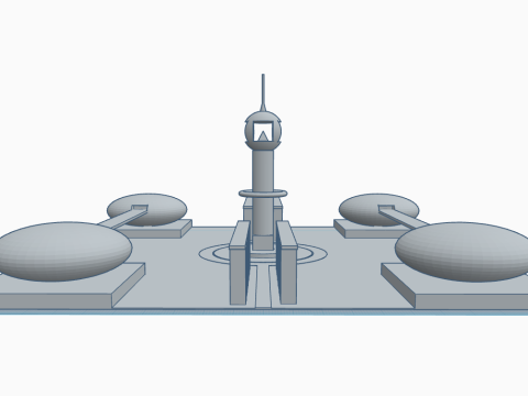 미래중심도시 3D 모델