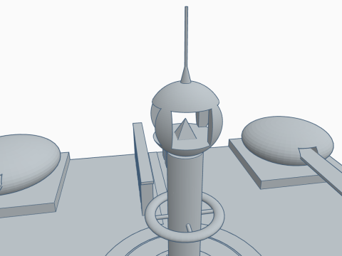 미래중심도시 3D 모델