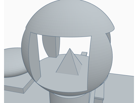 미래중심도시 3D 모델