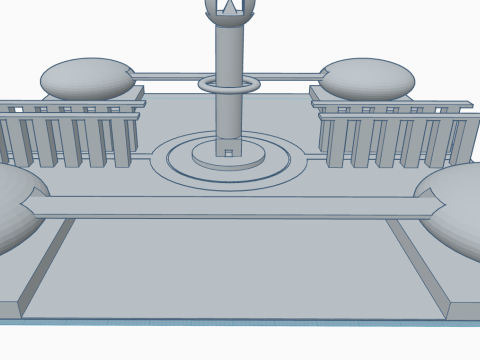 미래중심도시 3D 모델