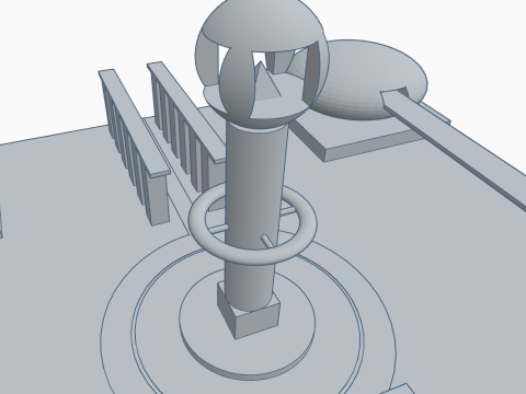 미래중심도시 3D 모델