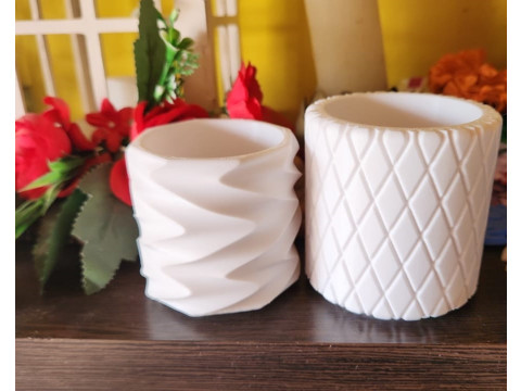 Pencil Holder Modelo de Impressão 3D