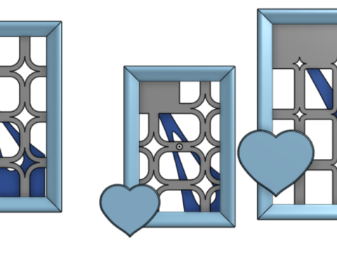 Photo Frames 3D Print Model