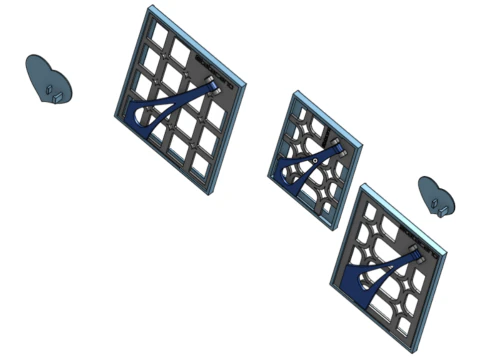 Photo Frames 3D Print Model