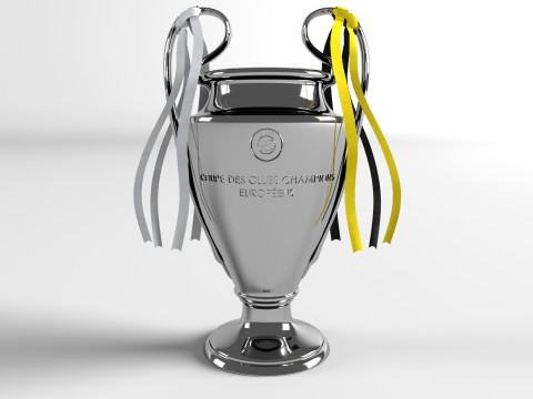 CHAMPIONS LEAGUE TROPHY 3D-Modell