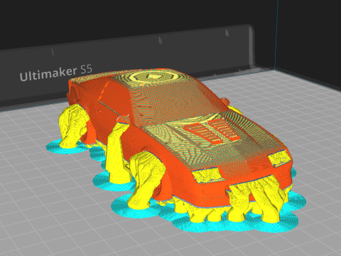 Chevrolet Camaro 1990 Classic American Muscle Car STL File for 3D Printing 3D Print Model