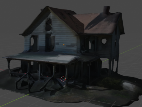 Abandoned house 3Dモデル