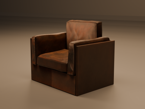 Chair Set 3D 모델