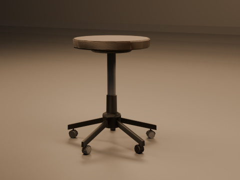 Chair Set 3D 모델
