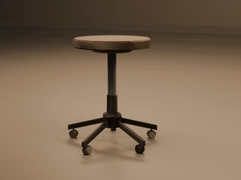 Conjunto de cadeiras Modelo 3D