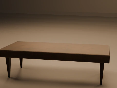 Conjunto de cadeiras Modelo 3D