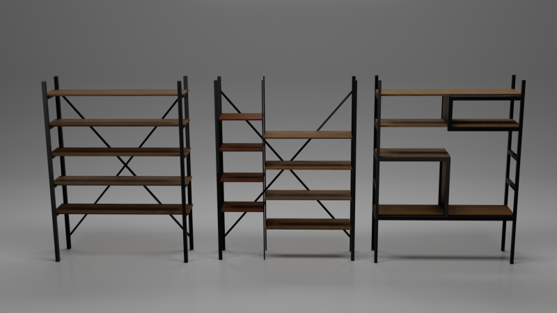 Shelving Modèle 3D .c4d .max .obj .3ds .fbx .stl .blend
