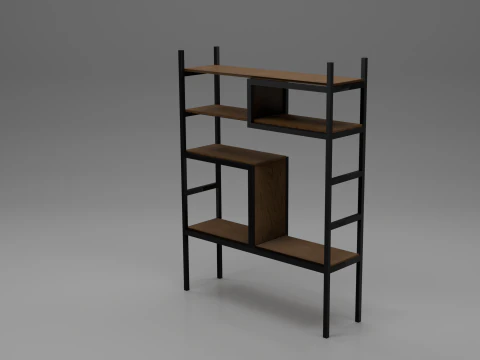 Shelving 3D Model