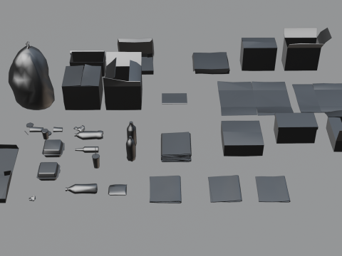 Trash Kit 3D Model