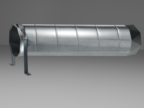 Air vent Low poly 3D Model