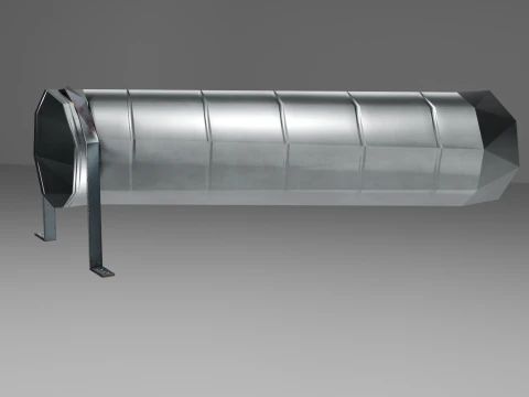 Air vent Low poly 3D Model
