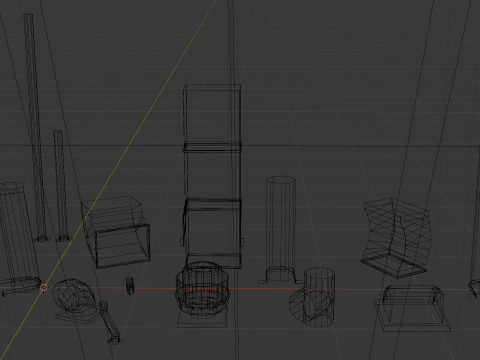 Air vent Low poly 3D Model