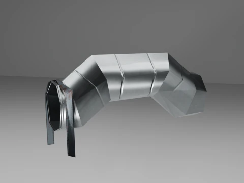 Air vent Low poly 3D Model