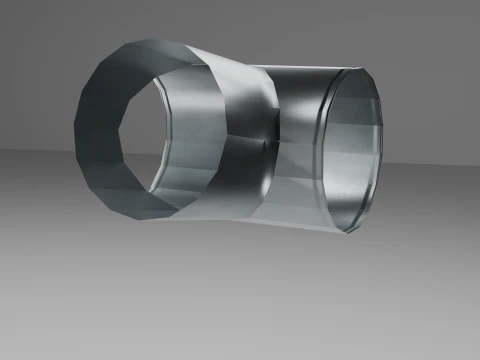 Air vent Low poly 3D Model