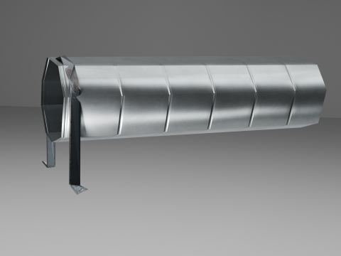 Air vent Low poly 3D Model