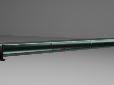 Air vent Low poly 3D Model