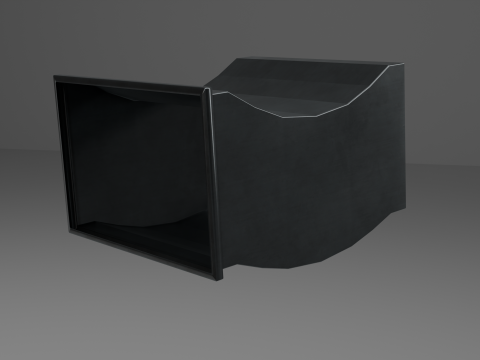 Air vent Low poly 3D Model
