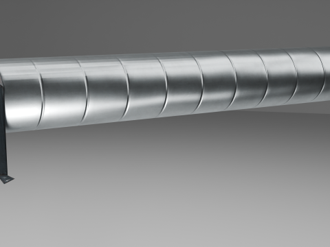 Air vent Low poly 3D Model