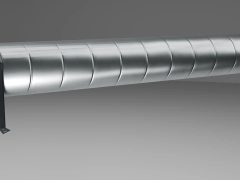 Air vent Low poly 3D Model