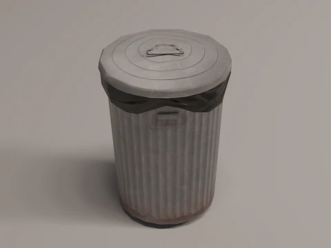 Kit bidone della spazzatura Modello 3D