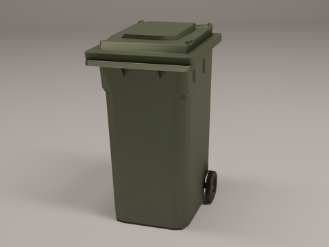Garbage Can Kit 3D 模型