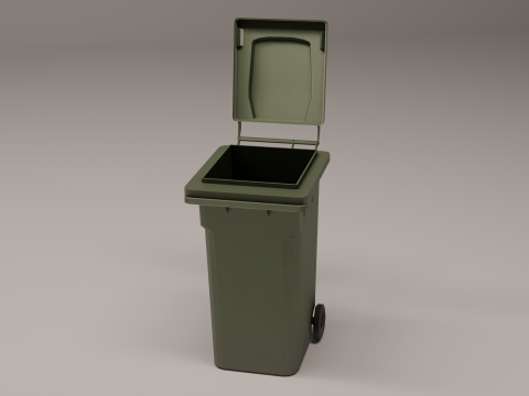 Garbage Can Kit 3D 模型