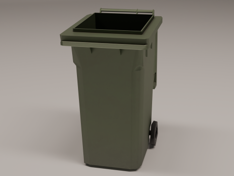 Garbage Can Kit 3D 模型