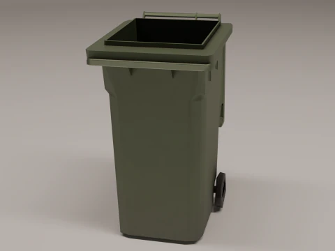 Kit bidone della spazzatura Modello 3D