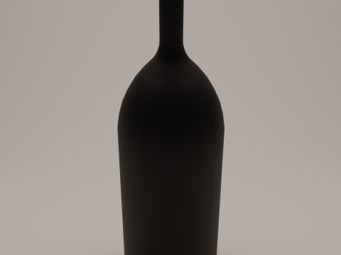 Ceramic Vase Set of 3 Model 3D