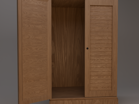 बड़ी कैबिनेट 3D मॉडल