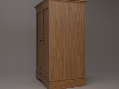 बड़ी कैबिनेट 3D मॉडल