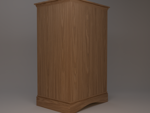 बड़ी कैबिनेट 3D मॉडल