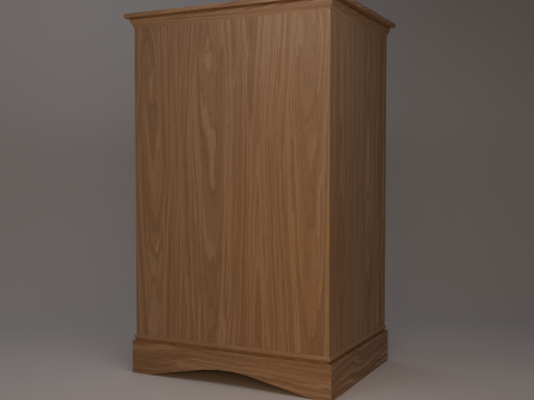 बड़ी कैबिनेट 3D मॉडल