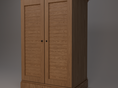 बड़ी कैबिनेट 3D मॉडल